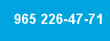 965 226-47-71